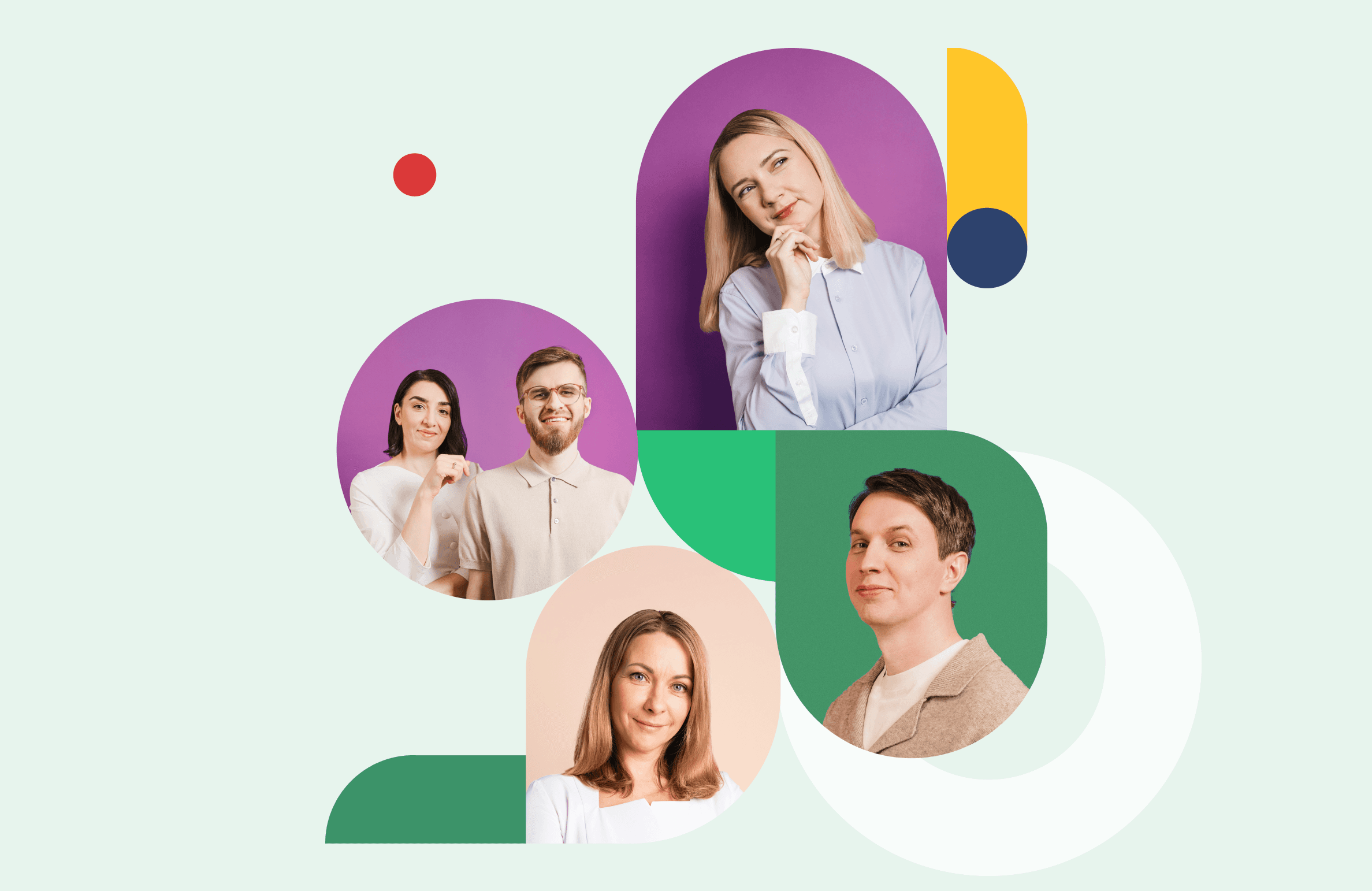 На одной стороне