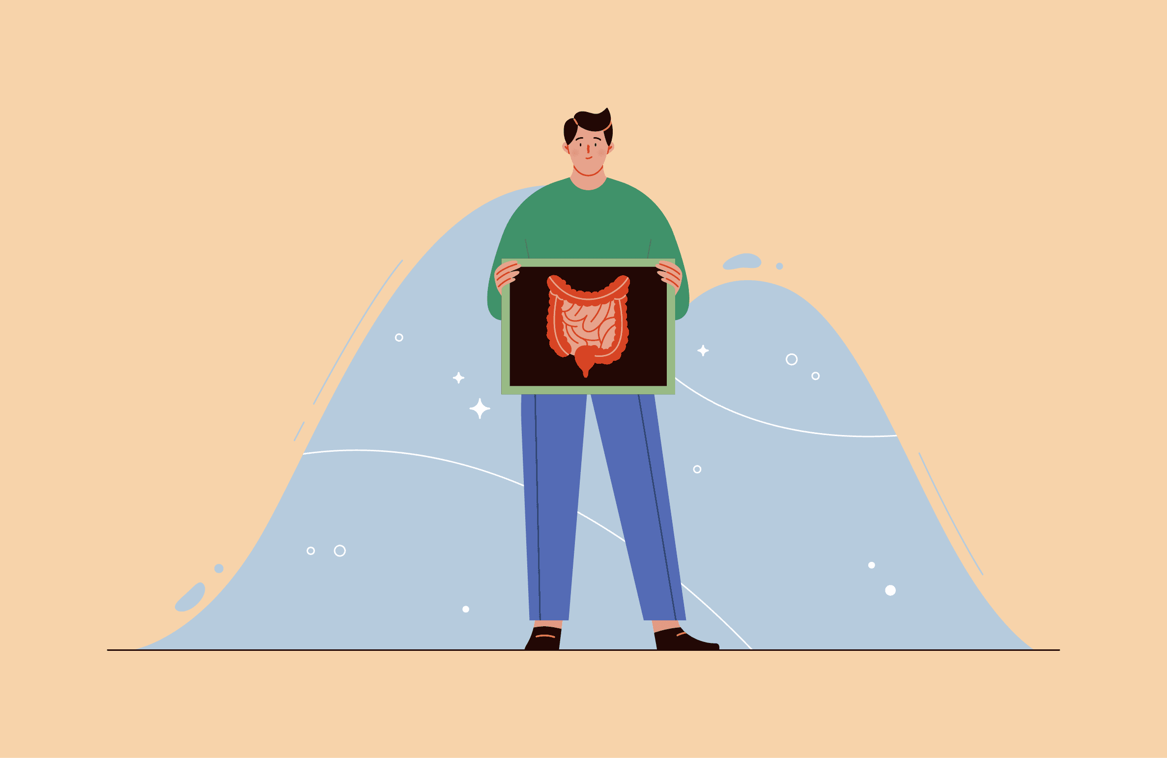 Синдром раздраженного кишечника при аксиальном спондилоартрите: как себе помочь