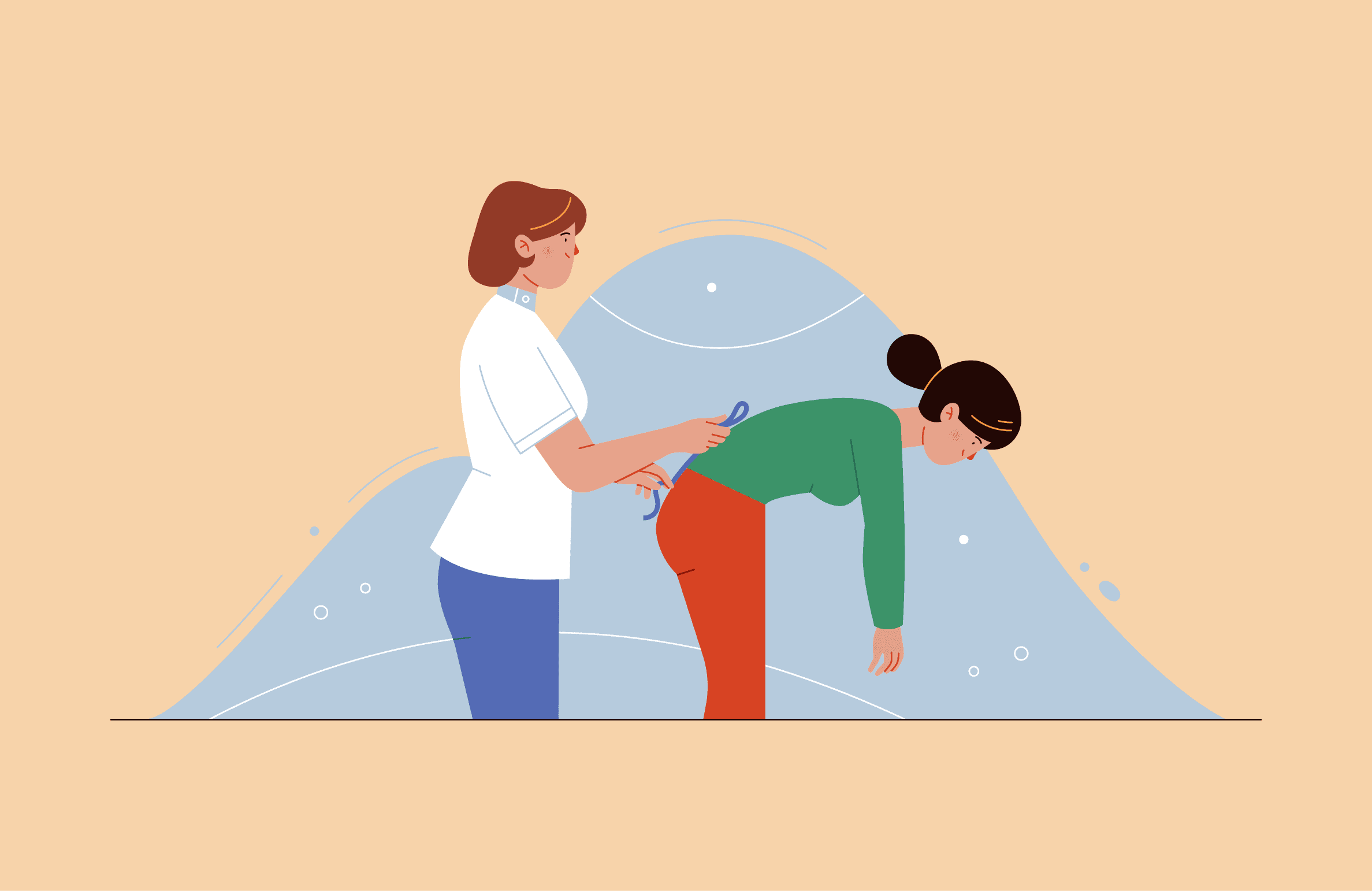 Осмотровые тесты на гибкость позвоночника при болезни Бехтерева